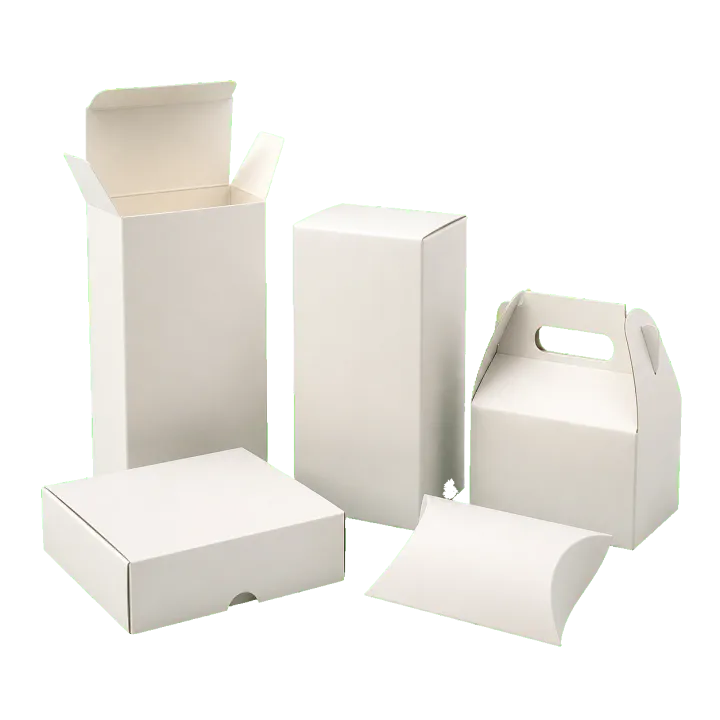 Black folding carton packaging for retail products