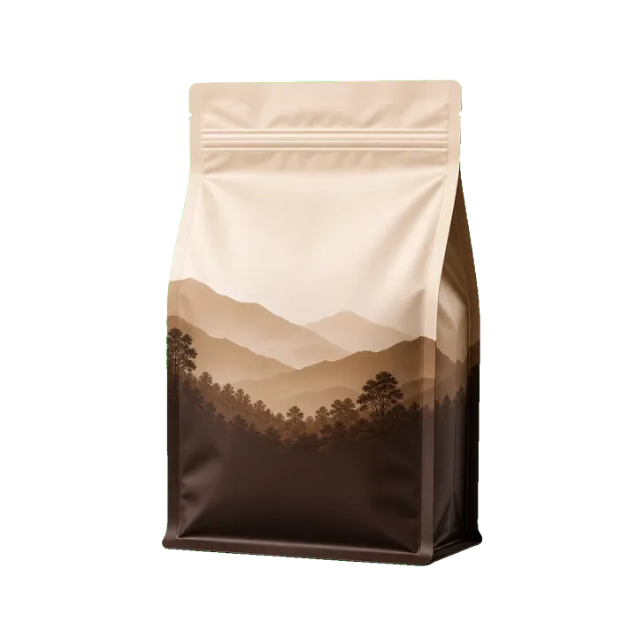 Flat-Bottom Pouches packaging structure