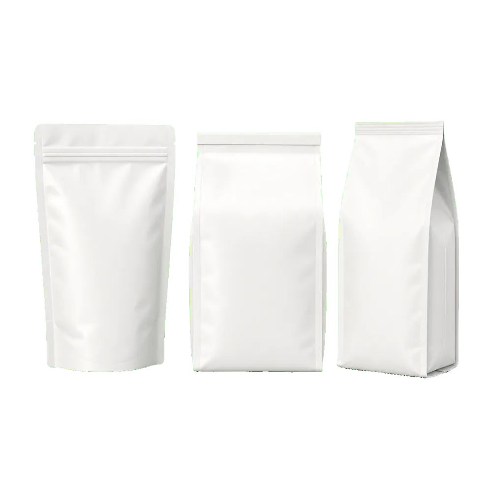 Stand-up pouches and flat-bottom pouches for flexible custom product packaging