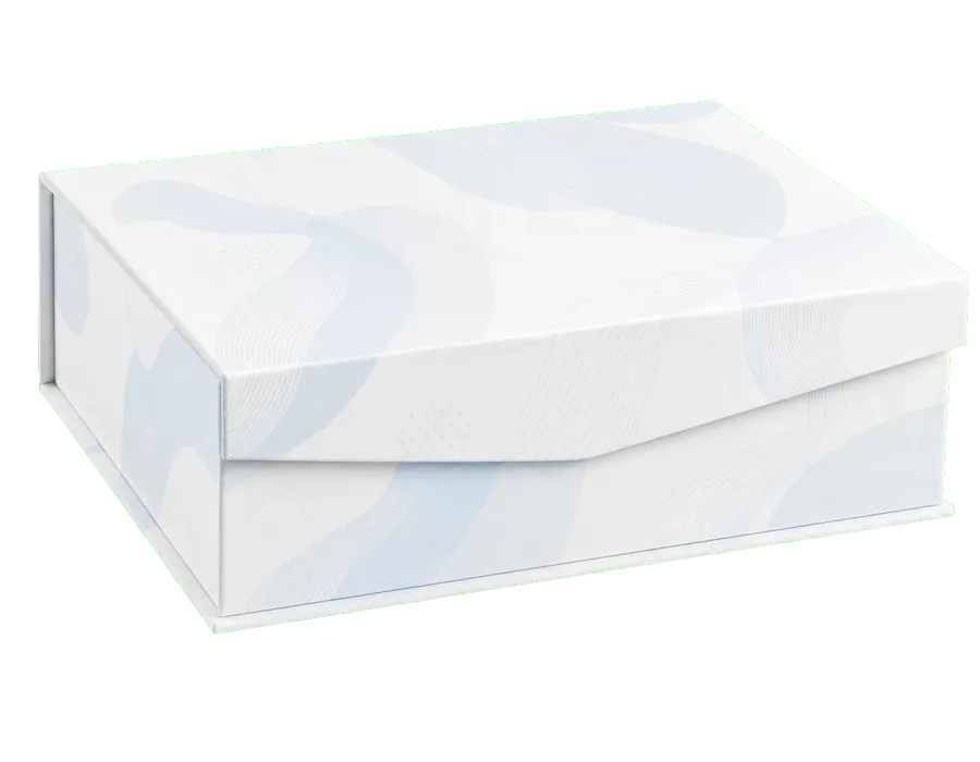 Magnetic Closure Boxes structure compatible with Matte Lamination custom packaging