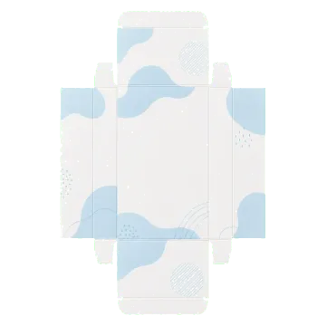 Seal End Boxes unfolded blank thumbnail