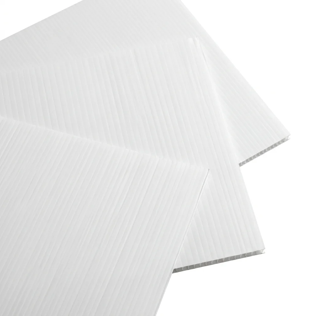E-flute corrugated board packaging sample