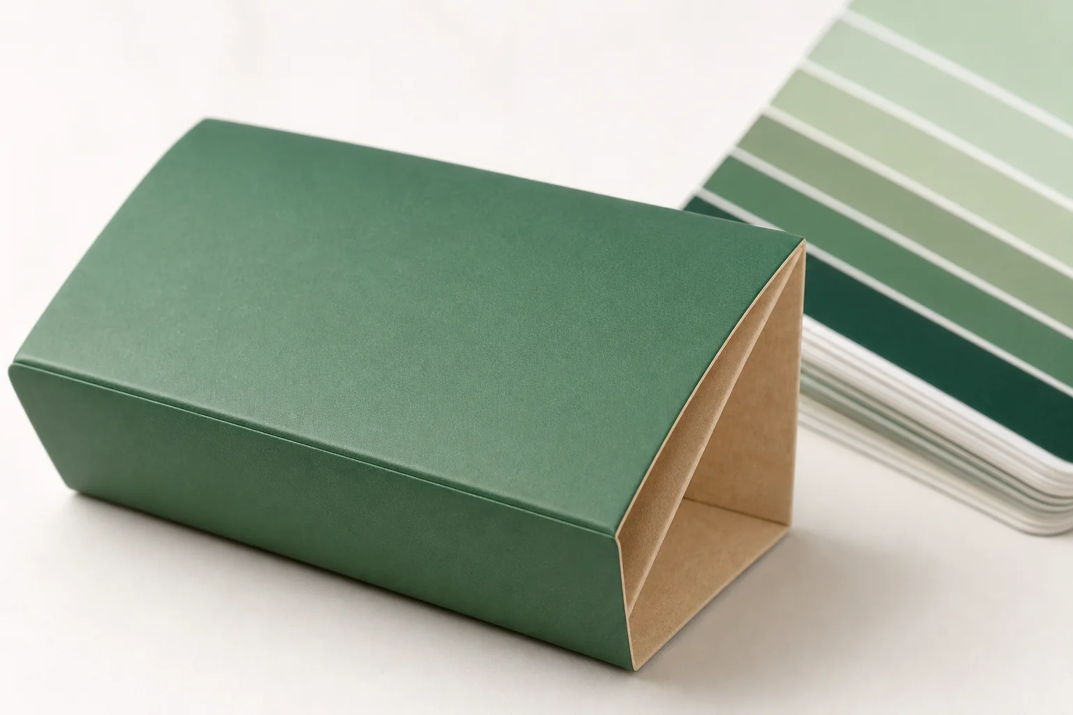 Pantone spot color printing sample for packaging