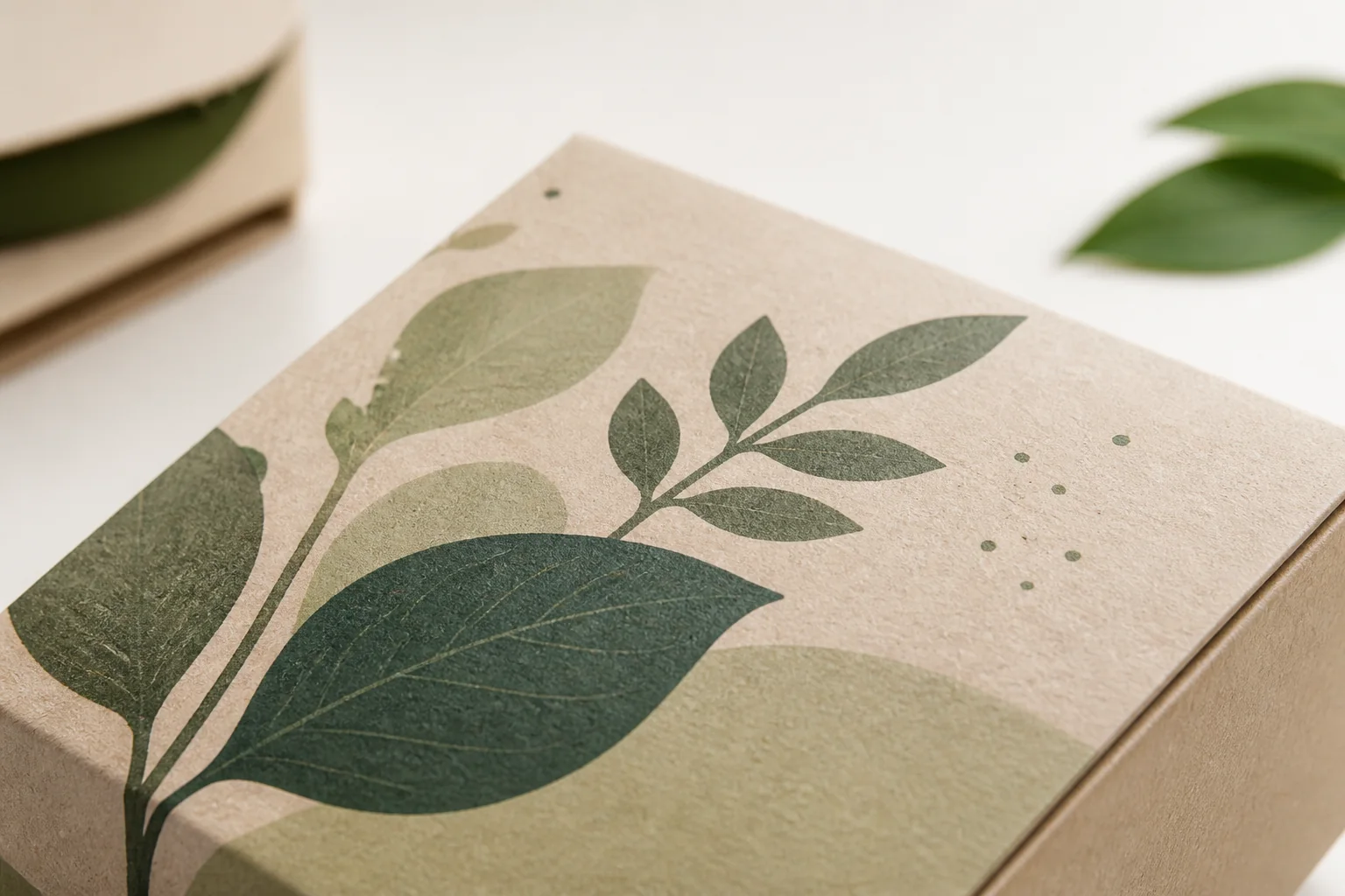 Soy and vegetable ink sample for printed packaging