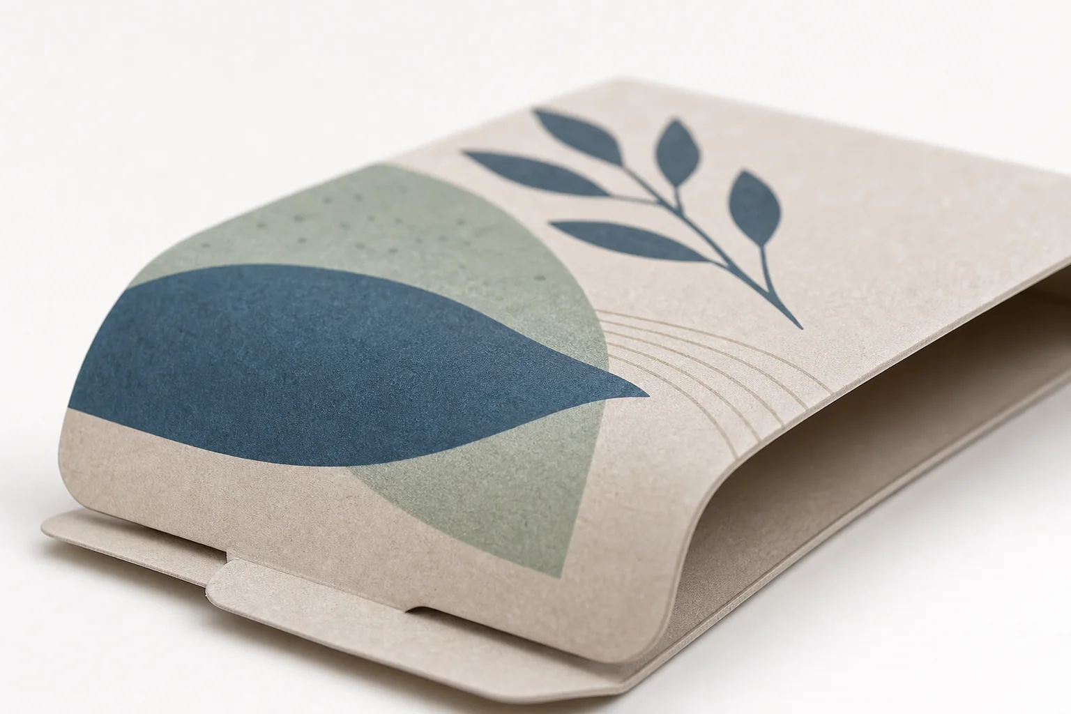 Water based ink sample for custom packaging print