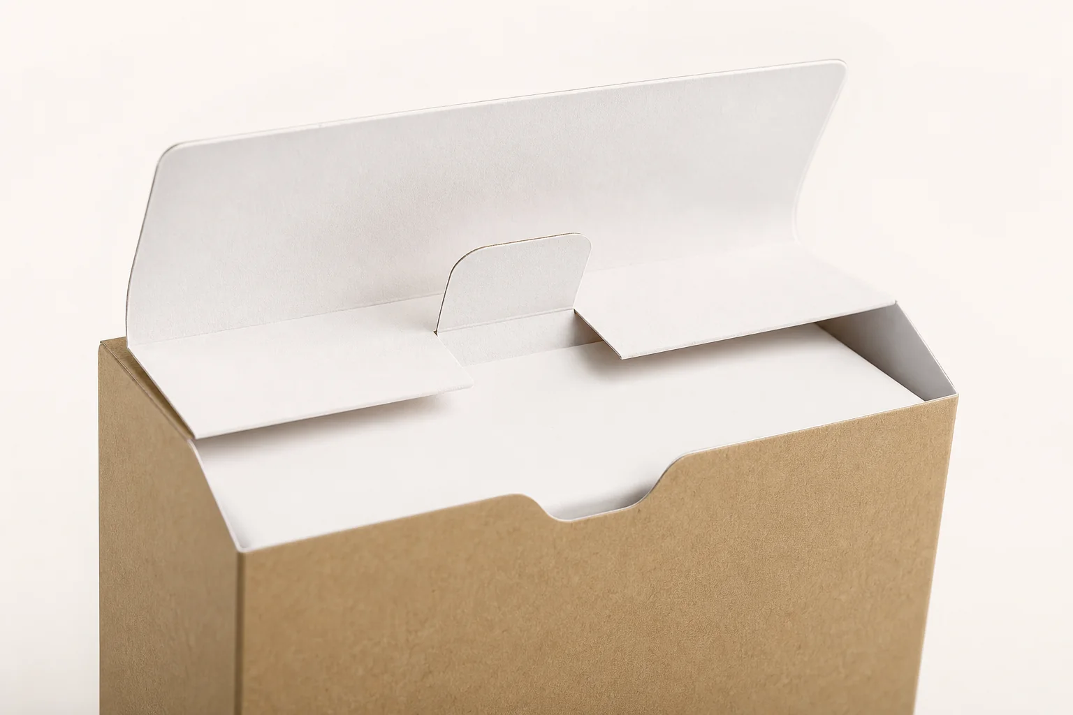 Tear strip opening feature on packaging