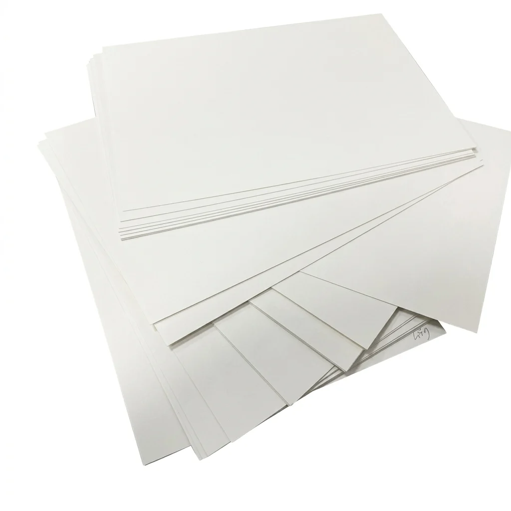 Die cut SBS C1S paperboard carton blanks