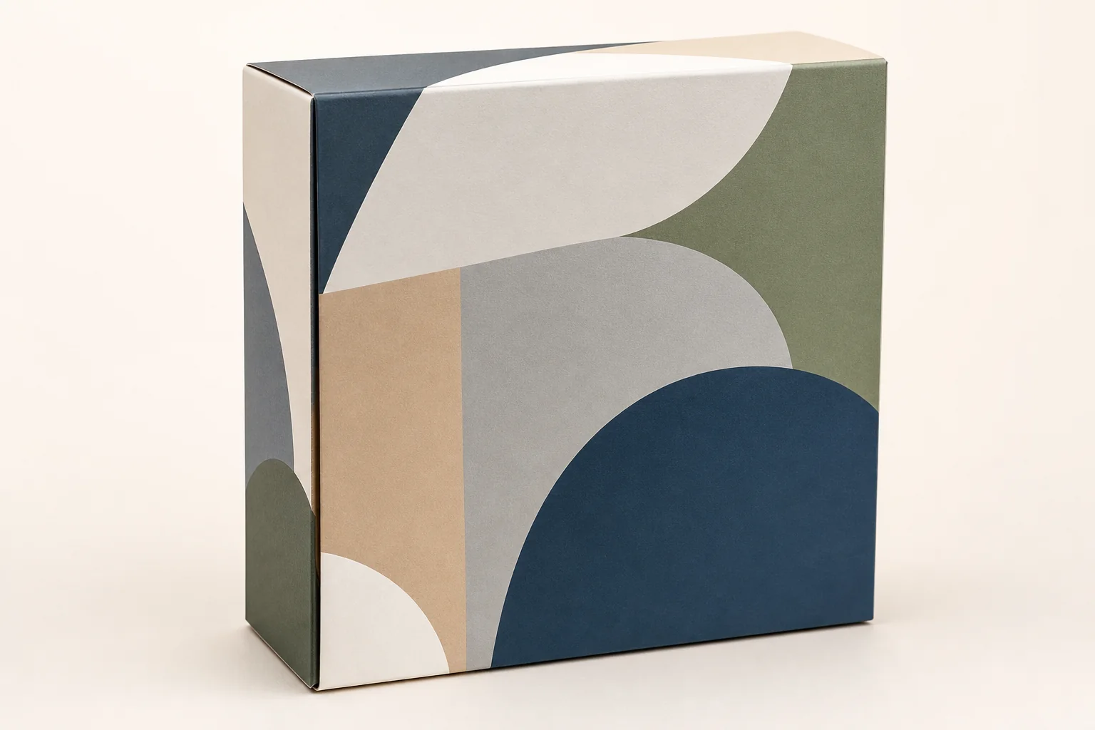Litho laminated corrugated packaging print sample