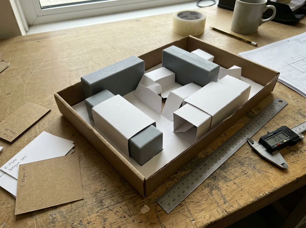 Paper insert fit review for custom product packaging boxes